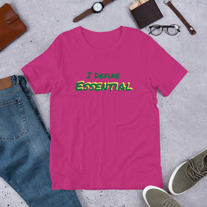 Essential (t-shirt: green type w/yellow)