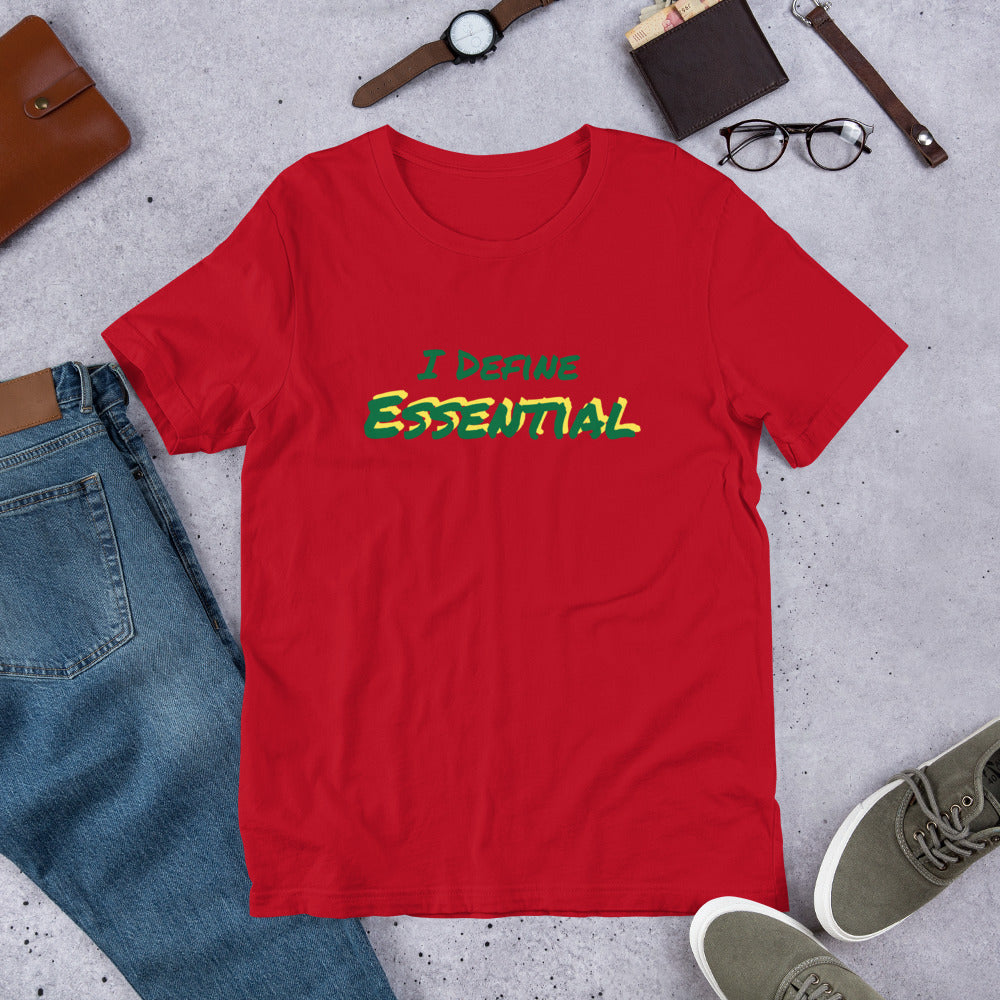 Essential (t-shirt: green type w/yellow)