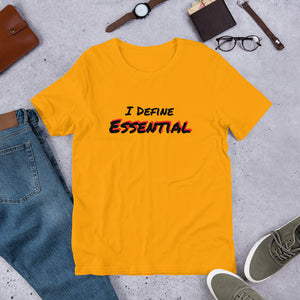 Essential (t-shirt:black type w/red)