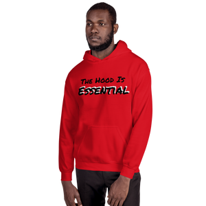 Essential (heavy hoodie with black type)