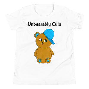 A Unbearably Cute Youth Short Sleeve T-Shirt (black type)