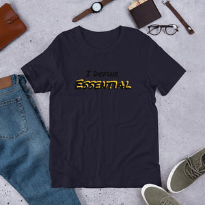 Essential (t-shirt: black type w/yellow)